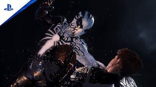 Marvel's Spider-Man 2 NG+ Peter's Lowenthal New Anti Surge Symbiote Suit vs Venom Full Battle