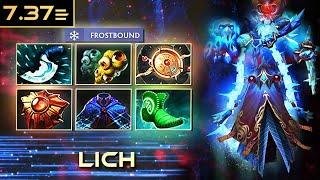 [SUPPORT] MIRA LICH 7.37 | #Dota2 #4K