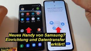 Tutorial: Neues Samsung Handy? Einrichtung + Datentransfer erklärt (S10 zu Flip3)