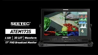 SEETEC ATEM173S 4SDI and Multiview Broadcast and Director Monitor