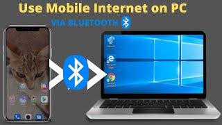 How to Connect Internet from Mobile to Pc via Bluetooth Tethering