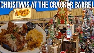 Christmas at the Cracker Barrel / What's New For The Holiday's 2024 / Gift Ideals and Dinner