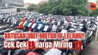 Banyak Motor Ancur DiLelang Murah!! Minat?? Otolink Kalimalang | MNVLOG