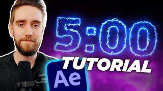 Make a Countdown Timer in After Effects | Tutorial