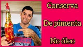 APRENDA  FAZER ESTA CONSERVA DE PIMENTA NO ÓLEO