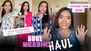 Meesho latest collection staring Rs. 210/- | Affordable Kurti / desses / cord sets +  HAND BAGS  ️