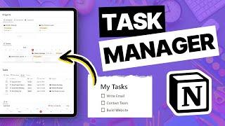 Build a Project Task Manager in Notion (THE EASY WAY)