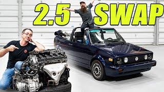 5 Cylinder Engine Swap in 24 hours | Complete Build