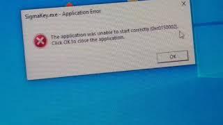 Sigma Box/key Fix Error 0xc0150002 Windows 10 Install Problem Solution