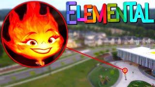 Drone Catches EMBER LUMEN From ELEMENTAL MOVIE IN REAL LIFE!!