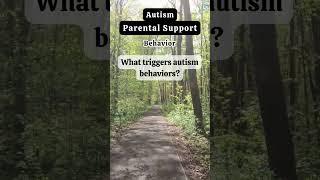 Behavior Triggers - Autism Parental Support #behaviortriggers #autismparenting