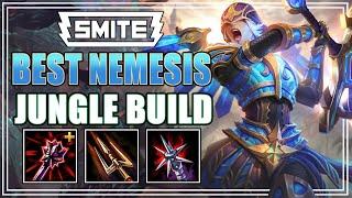 (っ◔◡◔)っ  THIS IS THE BEST NEMESIS BUILD  Smite Nemesis Jungle Gameplay