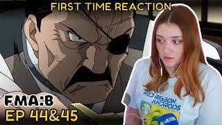 Fullmetal Alchemist: Brotherhood E44 & E45 | First time REACTION