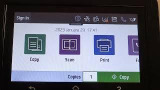 How to enable ePrint on Hp Color LaserJet Pro / How to print remotely on Hp Color LaserJet Pro