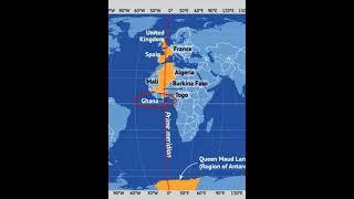 Trick To Remember Countries through which Prime Meridian Passes || UPSC Prelims || OnlyIAS