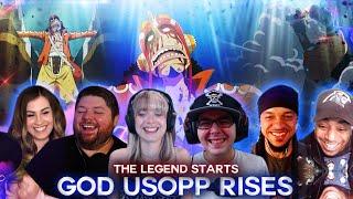 GOD USOPP Rises ! Legend Starts ! Reaction Mashup