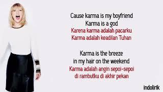 Taylor Swift – Karma | Lirik Lagu Terjemahan