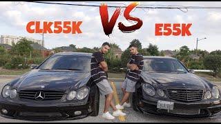 ჩემი მანქანები - E55k და Clk55k - მიმოხილვა, შედარება და გაზაობა