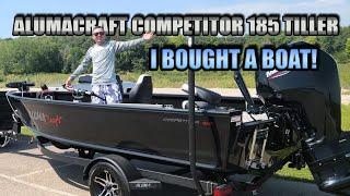 I Bought a Boat! | 2024 Alumacraft Competitor 185 Tiller Walkthrough