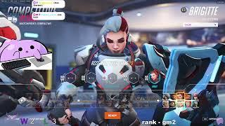 VIOLET RANK #1 BRIGITTE OVERWATCH 2 SEASON 11 GAMEPLAY