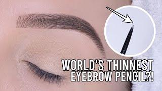 World's thinnest eyebrow pencil?!  My new favorite!