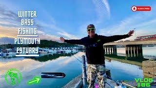 Sea Fishing Uk | Winter Bass and Flounder Fishing | Bass ATTACK under Water Camera  | Vlog#186