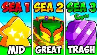 Which Sea Gives You The BEST Fruits in Blox Fruits?