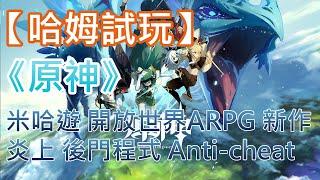 【哈姆手游試玩】《原神》米哈遊 開放世界ARPG 新作 炎上話題後門程式 Anti-cheat 反外掛功能