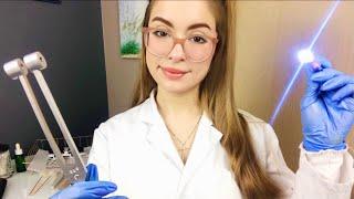 ASMR The MOST Detailed Cranial Nerve Exam YOU'VE SEEN Doctor Roleplay Ear, Eye Exam Hearing Test