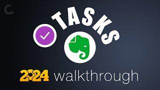 Evernote Tasks: May 2024 walkthrough.