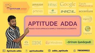 Aptitude Adda | Makes Placements Preparation Easy | All Exam Patterns and In-depth Analysis