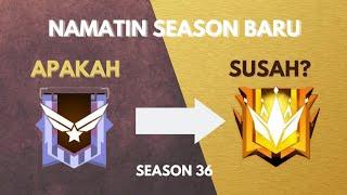 Namatin Akun Utama ke Rank GRANDMASTER season 36