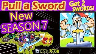 UPDATE: New SEASON 7 review, New 21M pet, New CODE, New Progressive Season Pass - Pull a Sword