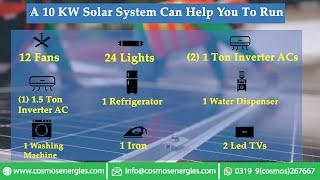 What Can You Run On 10KW Solar System?