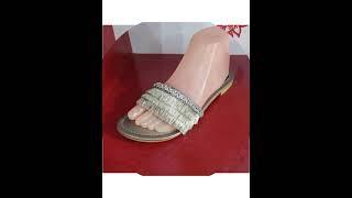 Stylish Flat Sandals Collection | Latest Beautiful Flat Sandals Designs | College Wear Sandals