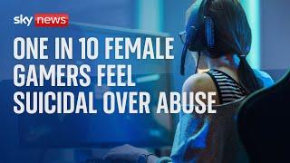 One in 10 female gamers feel suicidal over abuse they face while playing online