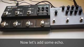 Line 6 "Auto Volume Echo" (DL4, M5, M9, M13) vs. Strymon Timeline "Swell" Mode