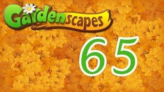 Gardenscapes level 65 Walkthrough