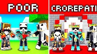 POOR TO CROREPATI in Minecraft with @DashEmpireOG and @Flick29