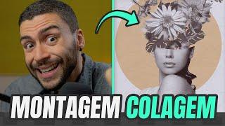 Montagem COLAGEM no Photoshop | Tutorial Photoshop