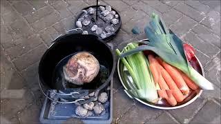 GARTEN KOCHEN  / Feuertopf LEICHT gemacht & Tipps & Tricks :)) Leckerrrr