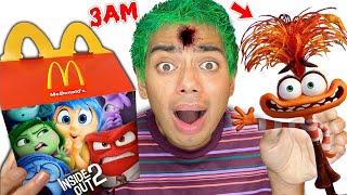 DO NOT ORDER INSIDE OUT 2 MOVIE HAPPY MEAL FROM MCDONALDS AT 3AM!! (NEW EMOTIONS)