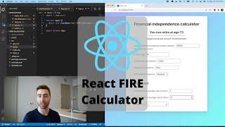 Building a financial (F.I.R.E.) calculator with React Hooks and localStorage