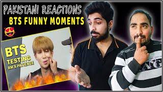 #9 | BTS Testing RM's Patience | Bts Funny Moments | Pakistani Reaction | Topop Reactions