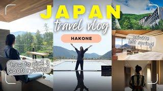 JAPAN TRAVEL VLOG | Hakone Vlog Part 1 - EVERYTHING we did and ate!