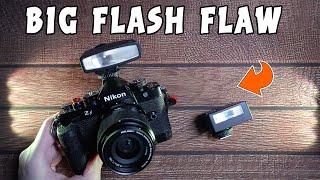 How To Use Any Flash on Nikon Z f - The Settings.