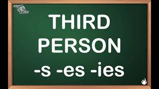 THIRD PERSON SIMPLE PRESENT RULES