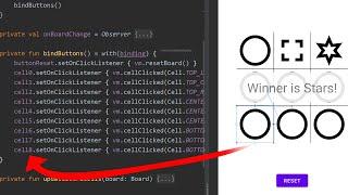 View Binding ~ Android Tic-Tac-Toe