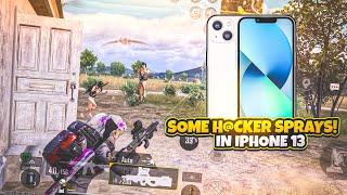 Sprays Like H@cker!IN IPHONE 13 | 60FPS | BGMI / PUBG MOBILE ️