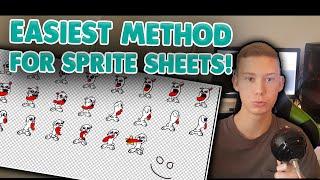 HOW TO MAKE SPRITE SHEETS FOR UNITY - FASTEST METHOD!